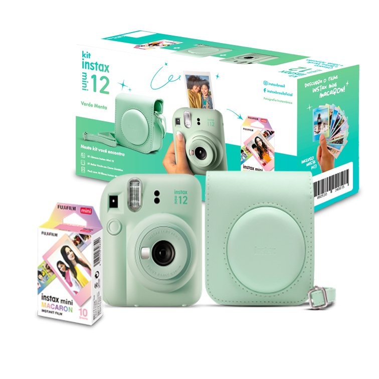 Câmera Instantânea Fujifilm Instax Mini 12 + Filme
